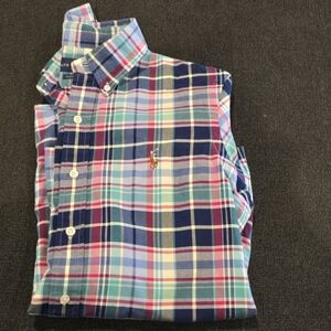 Ralph Lauren Multicolor Plaid Long Sleeve Shirt